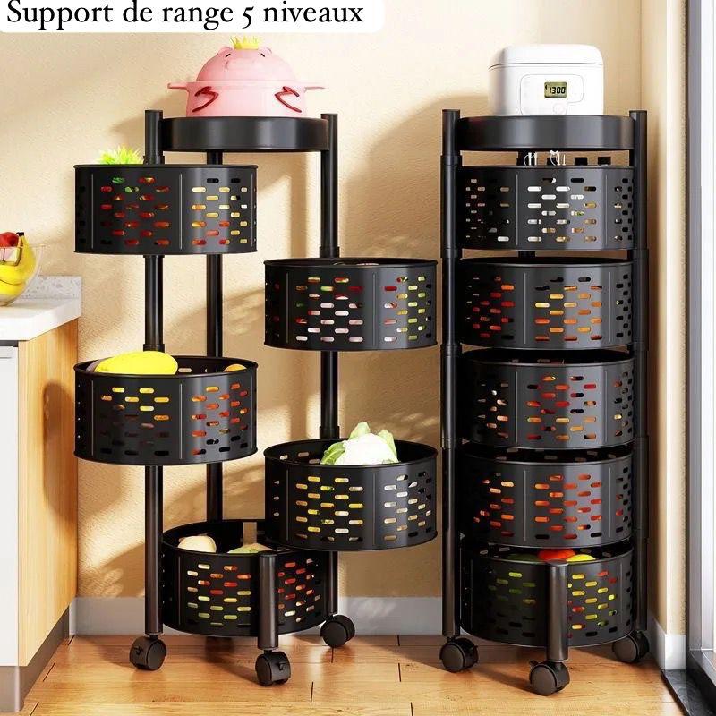 Support de rangements multifonctions à roulettes