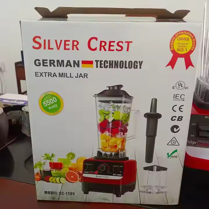 Moulinex silver crest 2 bocaux 5500w