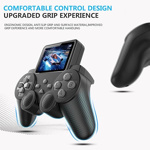 Console de jeu portable avec écran 3" rétro avec câble AV pour connexion TV