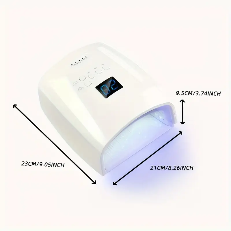 Lampe UV/LED Rechargeable Sans Fil – Manucure & Pédicure Professionnelle