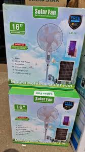 ‎VENTILATEUR SOLAIRE RECHARGEABLE