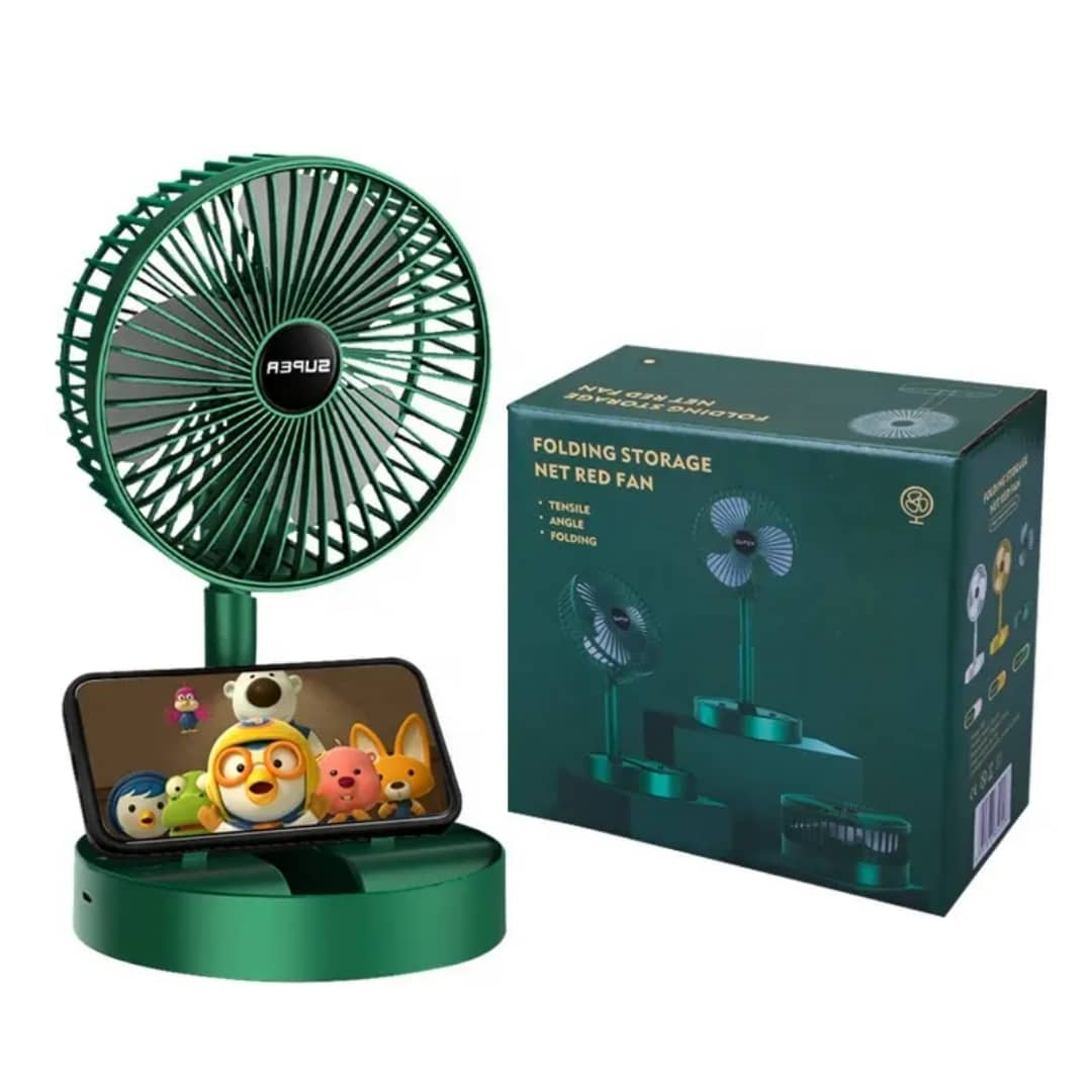 Mini ventilateur télescopique pliable